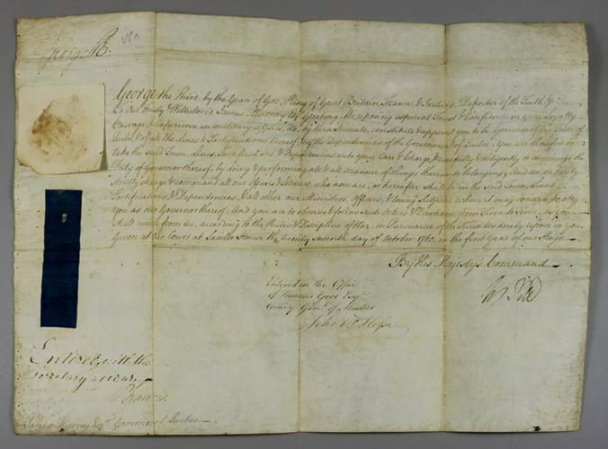 George III document