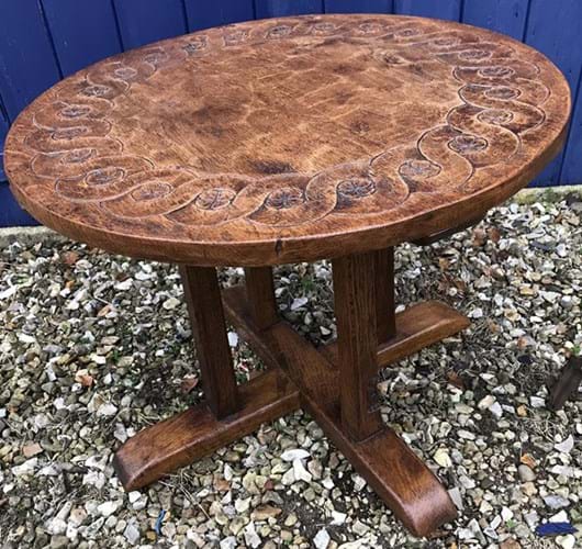 Gnomeman oak coffee table