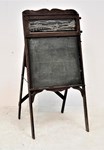 The web shop window: Antique blackboard with a revolving lesson