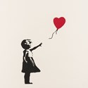 ‘Girl with Balloon’ by Banksy