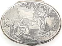 Thank you for the royal pardon – silver snuff box at Dutch auction tells story of engraver