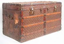 Oxfordshire dealership sources Louis Vuitton trunk with the famous canvas pattern