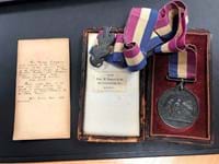 Medal saluting bravery of ‘Colored Troops’ sells in Salisbury