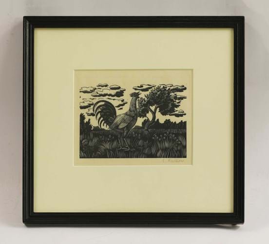 Chanticleer by Eric Ravilious