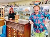 Devon on a particular high for antiques centre boss