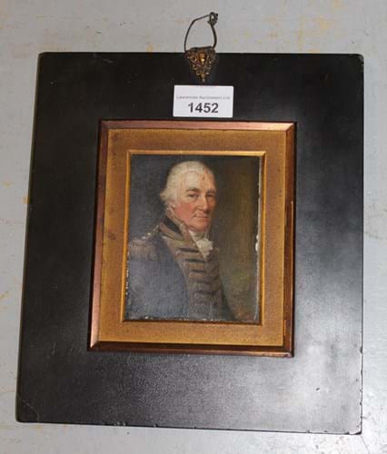 Miniature of Vice Admiral John Hunter
