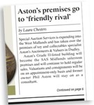 ATG letter: Aston’s – I wish SAS well