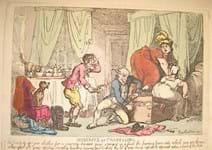 Rowlandson ‘Miseries of Travelling’ plate sells in Surrey