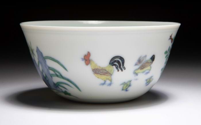 Doucai ‘chicken cup’, probably Kangxi period