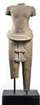 Cambodian Khmer carved stone statue offered at Christie’s in Paris