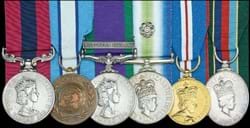 Falklands War honours fetch six figures