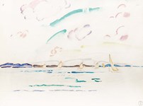New Zealand artist's watercolour available from Jonathan Grant Gallery