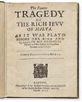 First of famous Christopher Marlowe tragedy