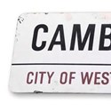 Cambridge Street sign