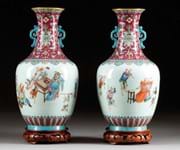 Chinese collectors bid up porcelain vases to 500 times the reserve