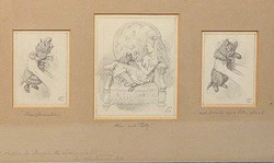 Pencil drawings by Sir John Tenniel for Lewis Carroll’s stories emerge in Connecticut