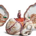 Chinese export elephant form tureens