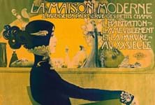 La Maison Moderne poster among top Art Nouveau offerings at Swann