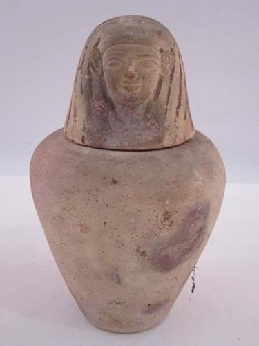 Egyptian canopic jar