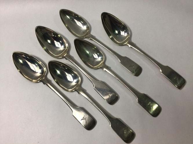 Elgin silver spoons