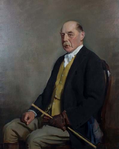Oswald Birley portrait of Sir Gordon Cunard