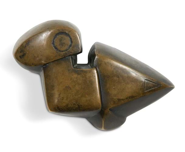 Henri Gaudier-Brzeska bronze 'Duck'