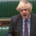 Prime minister Boris Johnson in the House of Commons 
