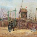 Vincent van Gogh Montmartre painting