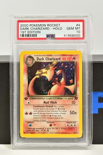 A Dark Charizard card
