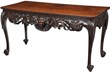 Irish mid-18th century mahogany side table 
