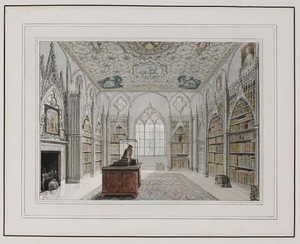 The Library at Strawberry Hill