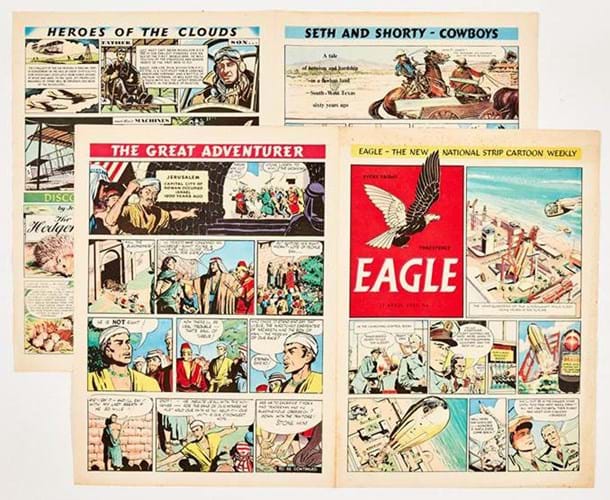 Eagle comic book