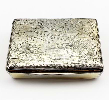 George III table snuff box