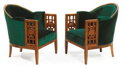 Armchairs from Follot offered at Aguttes