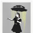 Banksy screenprint Nola (Yellow Rain)