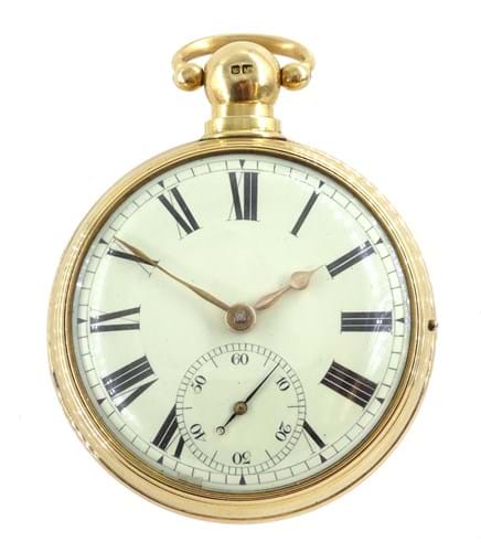 A George III pocket watch