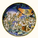 Maiolica charger sothebys