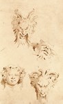 Tiepolo study motivated by motifs offered by London dealer