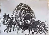 The web shop window: John Bratby's portrait of Guy the Gorilla