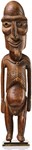 Ritual figure from Rapa Nui and sells in Germany