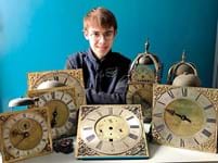 Clock collector: I have plenty of time to learn