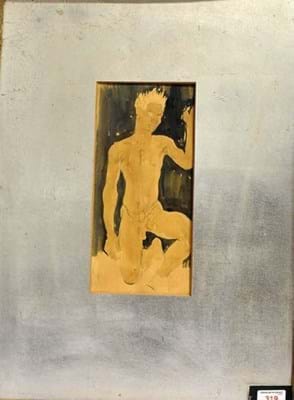Study of a male nude