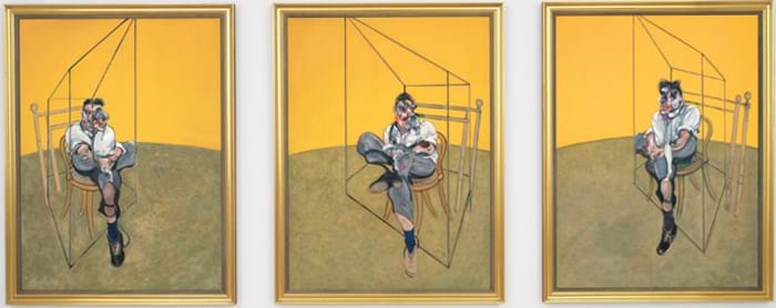 Francis Bacon's Three Studies Of Lucian Freud