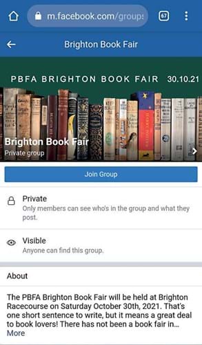 Brighton Book Fair 