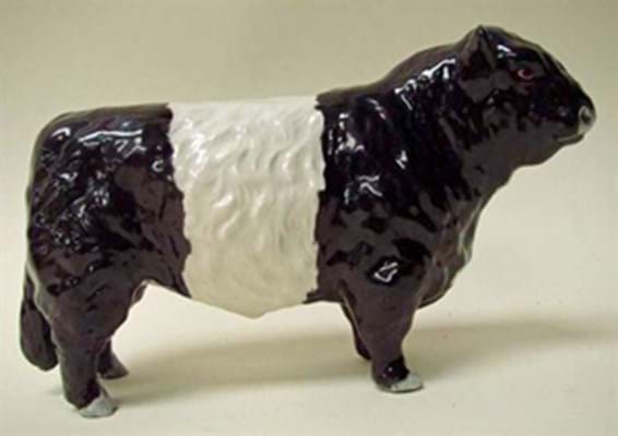 Beswick Belted Galloway Bull (model 1746B)