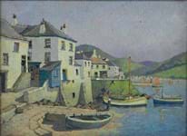Affordable art: Three works sold for under £700 including a Cornish scene by James P Power
