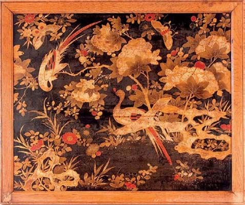 Late 17th or early 18th century wood panel 