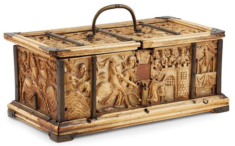  Ivory table casket 