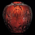 Lalique Perruches vases