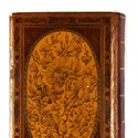 floral lacquer binding
